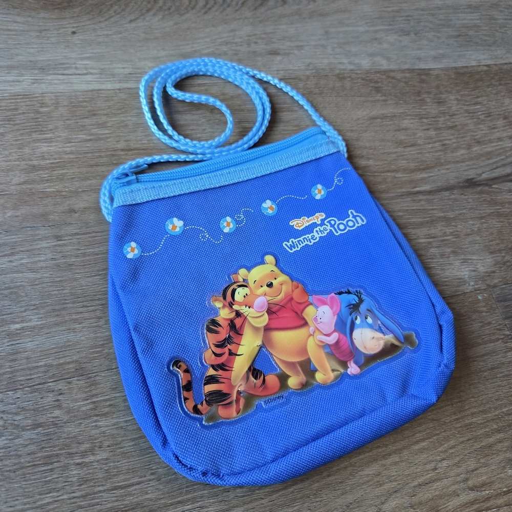 Vintage Y2K Disney Winnie The Pooh Small Kids Purse Sholder Crossbody Bag - Picture 2 of 10